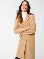 Heather Wool Coat