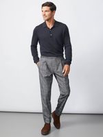 Brix Wool Pants Glen Plaid