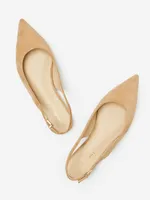 Gale Suede Slingback Flats