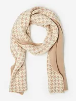 Layla Scarf in Houndstooth
