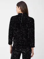 Leeza Sequin Top