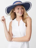 Willemstad Straw Hat in Stripe