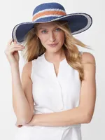 Willemstad Straw Hat in Stripe