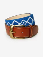 Needlepoint Belt Geo Diamond