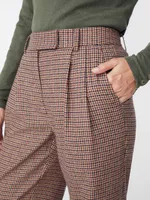 Newman Pants in Houndstooth