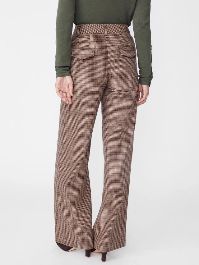 Veronica Beard Montlake Houndstooth Pant