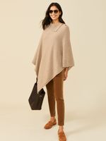 Reegan Cashmere Poncho