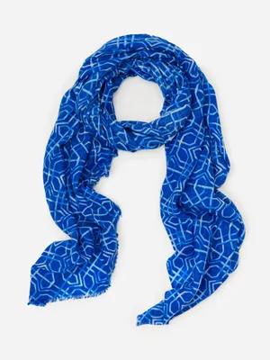 Reed Scarf in Diamont Tile