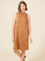 Shafer Faux Suede Dress