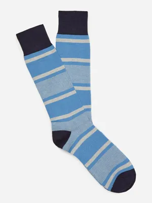 Socks in Linen Stripe