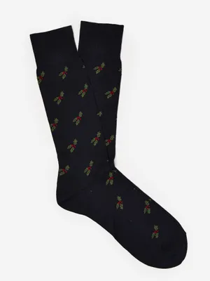 Socks in Mistletoe