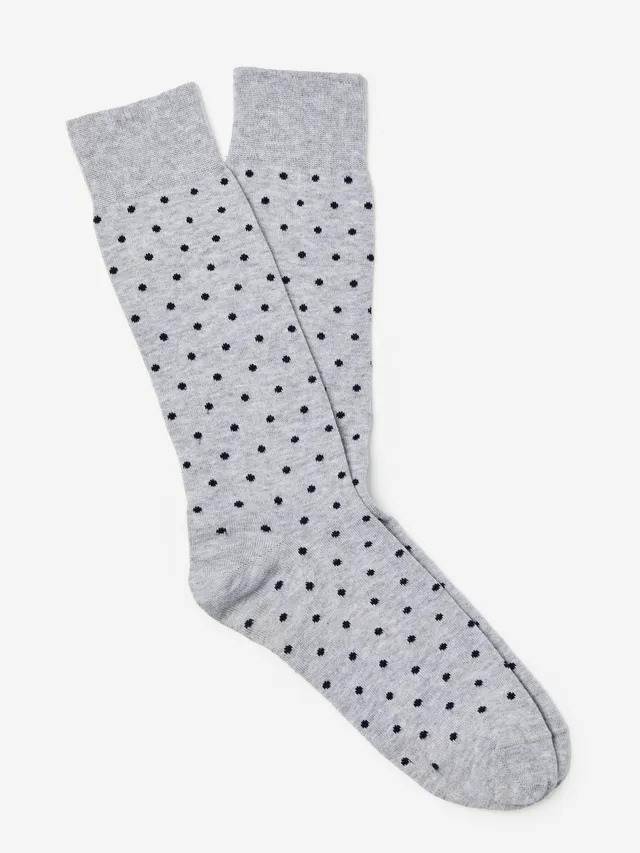 By Anthropologie Over-The-Knee Sheer Polka-Dot Socks