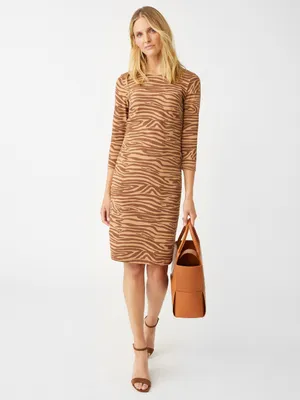 Sophia Dress Midi Bengal Row