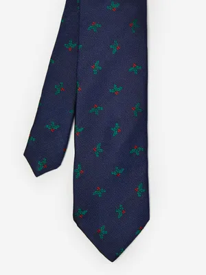 Silk Tie in Mistletoe