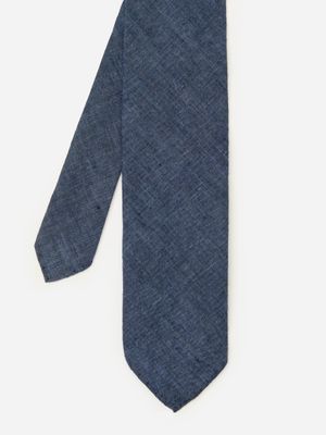 Woven Linen Cotton Tie Plaid