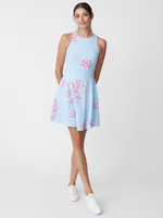 Turnberry Dress Coral Drop