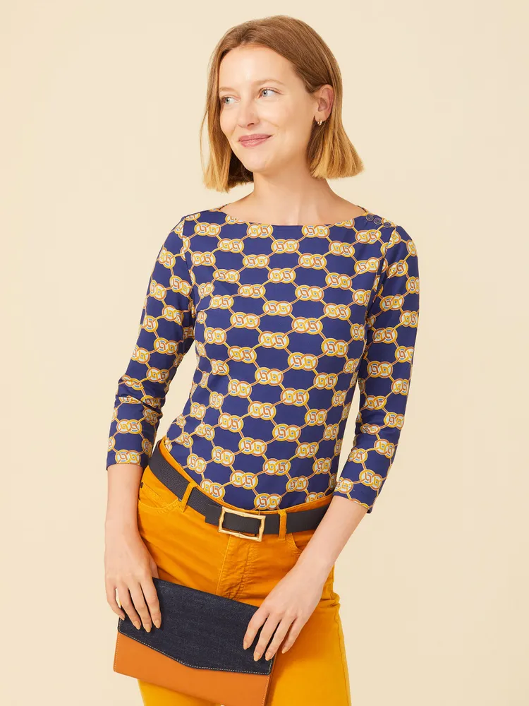Wavesong Tee Midi Heraldic Knot