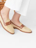 Concetta Raffia Loafers