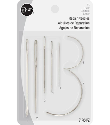 Dritz Repair Needles Pack, 7 pc