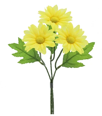 10" Spring Light Yellow Daisy Pick by Bloom Room