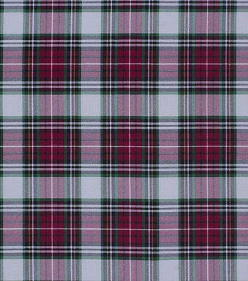 16661845 2 LARGE LODGE PLAID