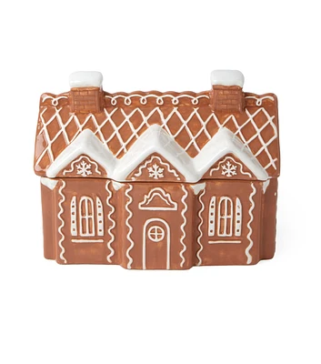 11" Christmas Gingerbread House Cookie Jar by Place & Time