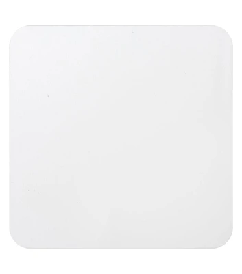 Craft Express 4" White Blank Sublimation Square Coasters