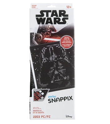 Perler 12" x 12" Star Wars Darth Vader Snappix Bead Kit 2203ct