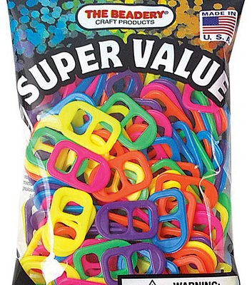 The Beadery 6" Multicolor Neon Pop Tabs 150ct