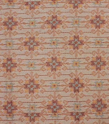 Cream Southwest Reversible Jacquard Fabric