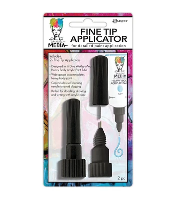 Dina Wakley Media Fine Tip Applicators 2 Pkg