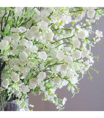 Nearly Natural Giant Cherry Blossom Arrangement-White