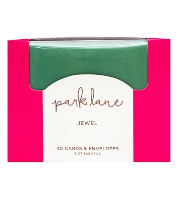 80ct Jewel A2 Cards & Envelopes by Park Lane