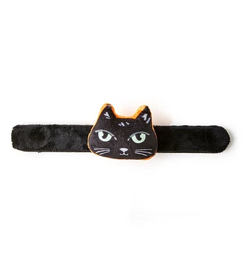 8.5" Halloween Black Cat Slap Bracelet by Happy