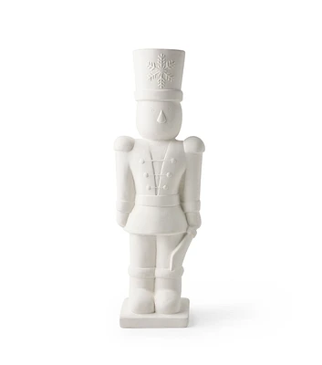 24" Christmas Ceramic Drummer Nutcracker by Place & Time