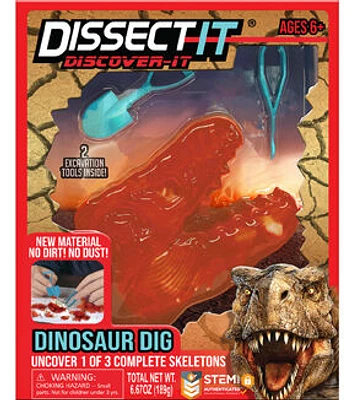 Dissect It 6ct Dinosaur Dig Science Kit