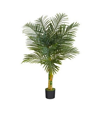 Nearly Natural 4ft. Golden Cane Artificial Palm Tree