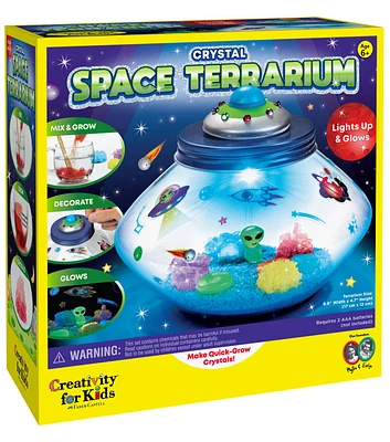 Creativity for Kids 6.5" x 5" Crystal Space Terrarium Kit