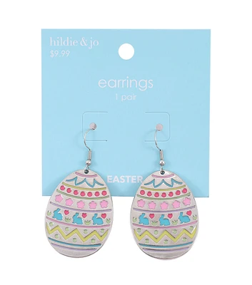 2" Easter Egg Earrings by hildie & jo