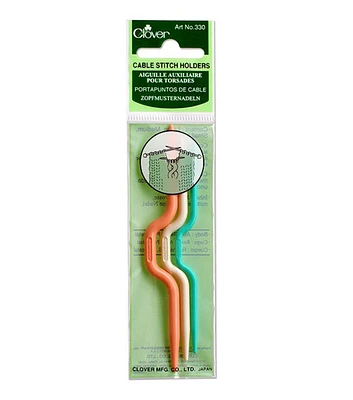 Cable Stitch Holder 3-1/2" 3 Pkg Small, Medium & Large