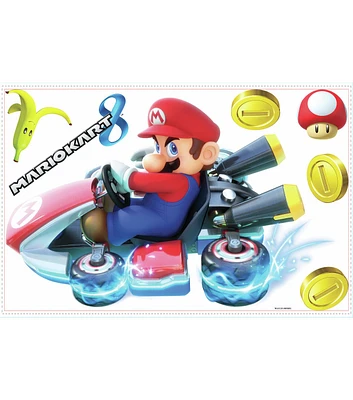 RoomMates Peel & Stick Wall Decals Nintendo Mario Kart 8