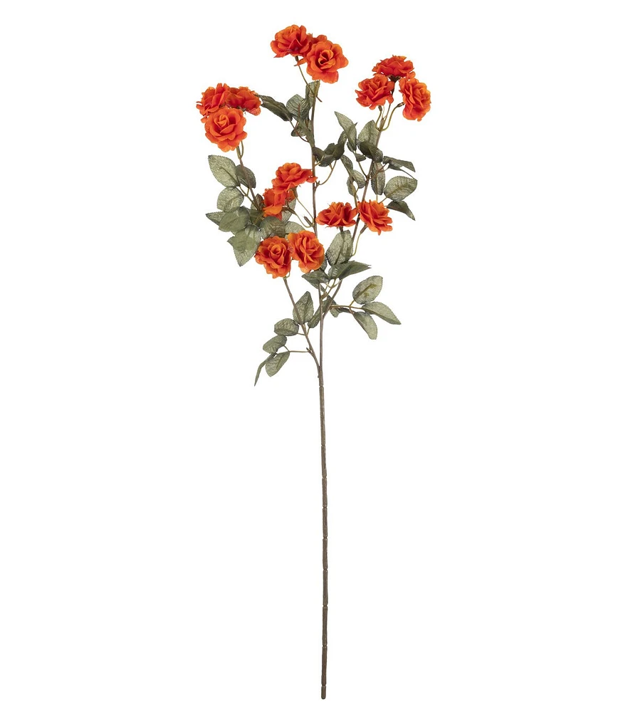 30" Orange Rose Stem by Bloom Room