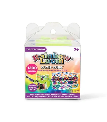 Rainbow Loom 1302ct Cutie Cube Tie Dye Bracelet Kit