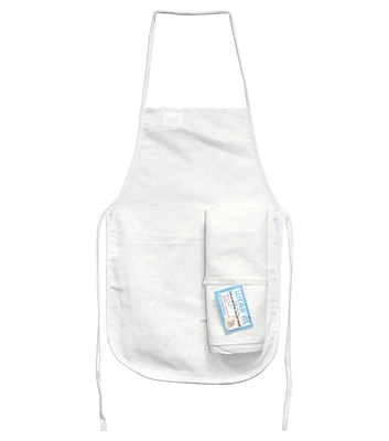 Mark Richards Wear'm Design Your Own Child Canvas Apron White