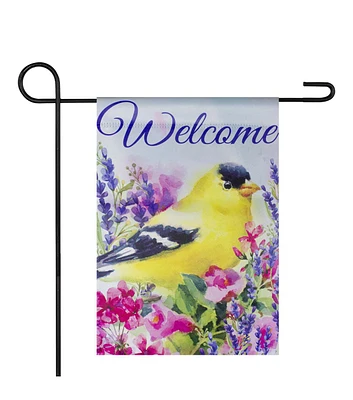 Northlight 12.5" x 18" Spring Welcome Double Sided Outdoor Garden Flag