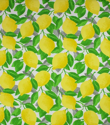 Solarium Citrus Lemon Outdoor Fabric