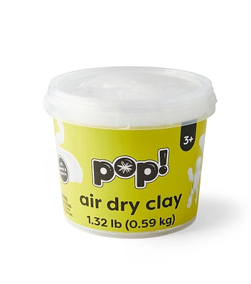 1lb White Air Dry Clay by POP!