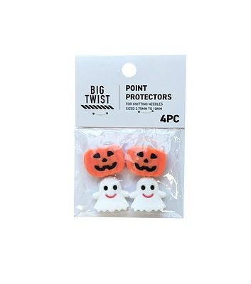 4ct Halloween Ghost & Pumpkin Point Protectors by Big Twist