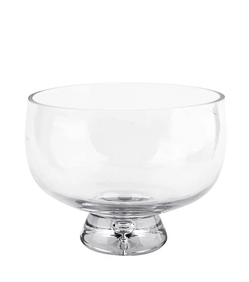 6'' Clear Glass Vase With Bubble Base by Bloom Room