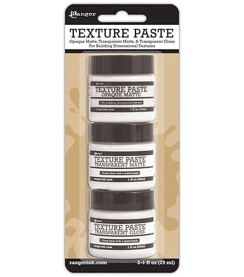 Ranger 3 pk 1 oz Texture Paste Jars